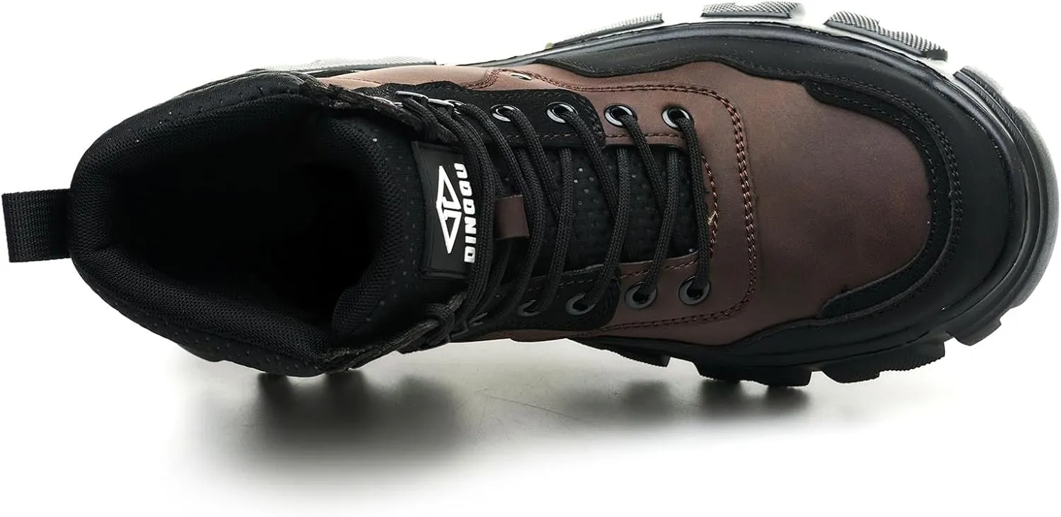 Steel Toe Boots for Men Safety Mens Work Boots Composite Toe Construction Shoes Botas De Trabajo Para Hombre