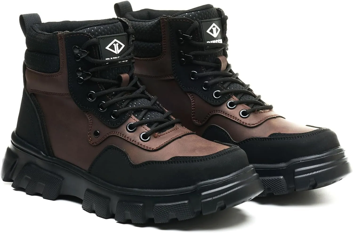 Steel Toe Boots for Men Safety Mens Work Boots Composite Toe Construction Shoes Botas De Trabajo Para Hombre