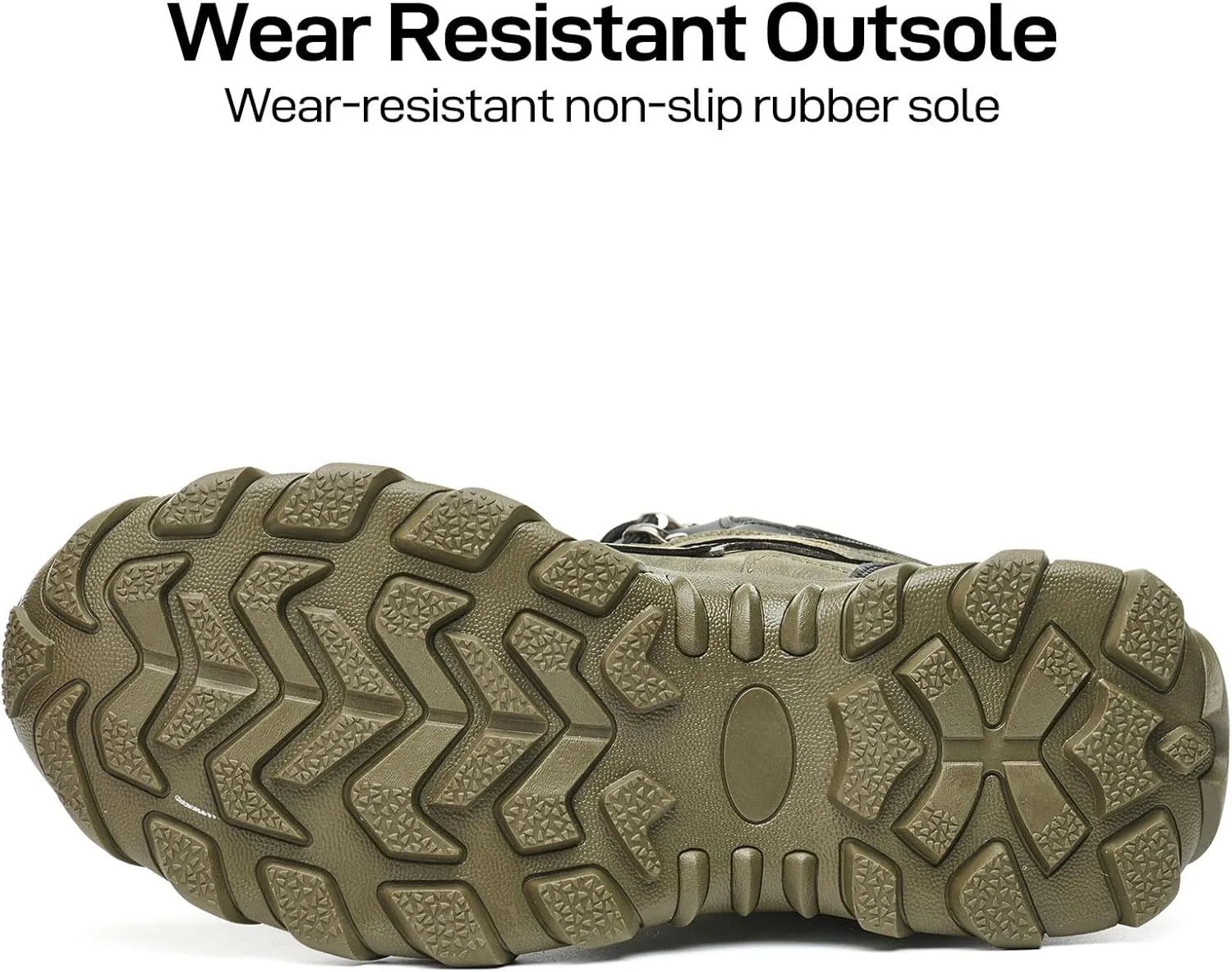 Steel Toe Boots for Men Safety Work Boots ComfortableIndestructible Industrial & Construction Shoes Mens Composite Toe Boots
