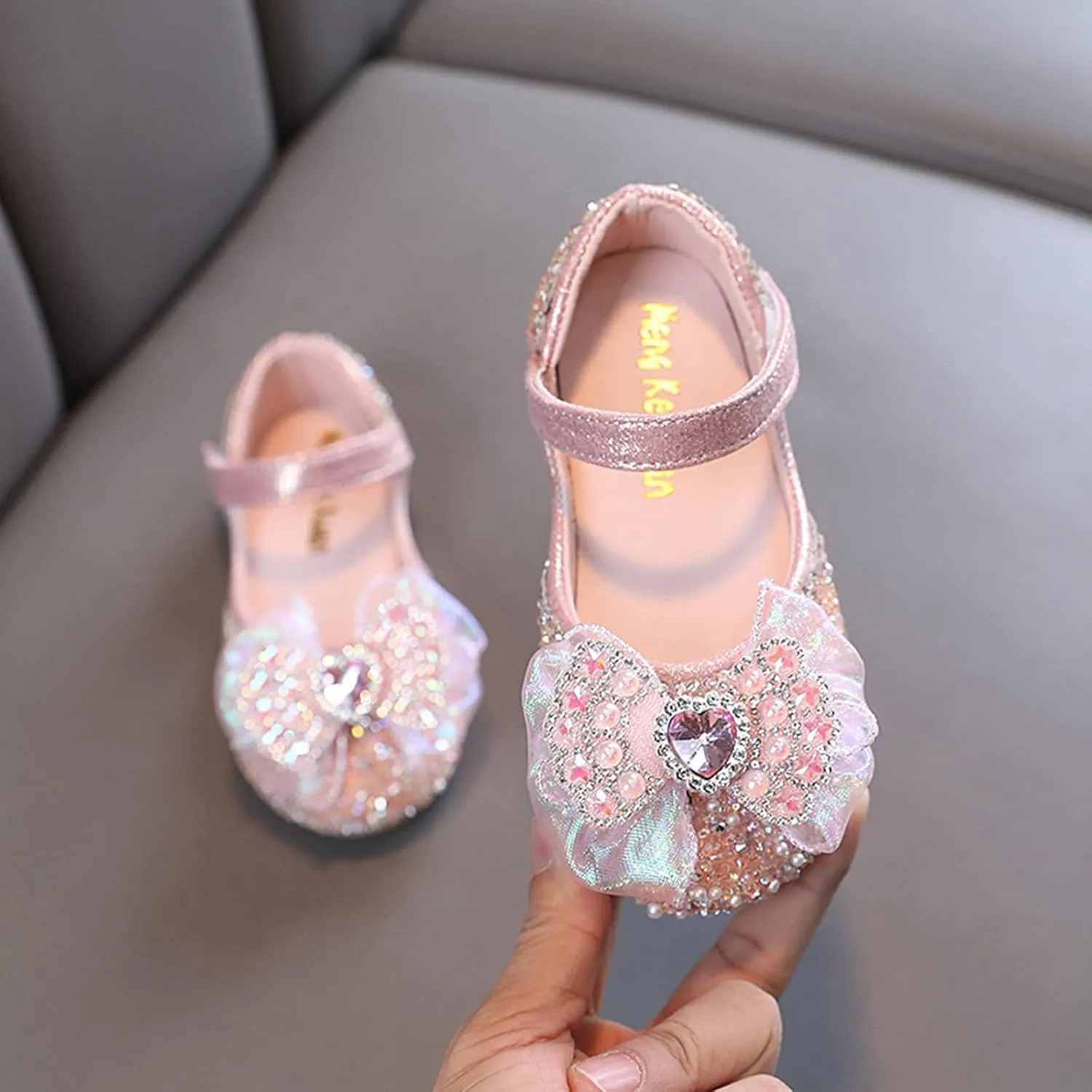 Toddler Baby Shoes Fashion Autumn Toddler and Girls Casual Shoes Thick Sole Round Toe Buckle Toddler First Walking Shoes