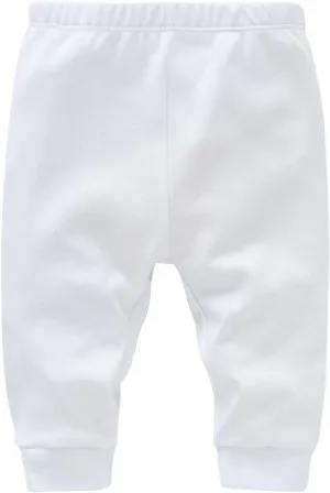 Toddler Pull On Joggers Plain Sweatpants Elastic Waist ounge Pants for Baby Boys Girls Relaxed Fit Jogger Sweatpants