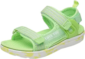 Toddler Sandals Girls Boys Beach Sandals Adjustable Strap Open Toe Sandal Flat Casual Summer Sport Shoes for Kids