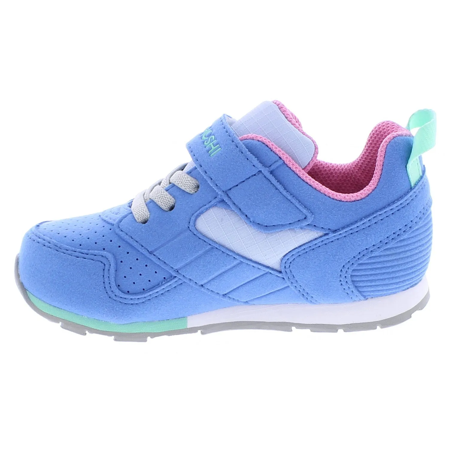 Tsukihoshi Racer | Blue/Pink Kids Sneakers