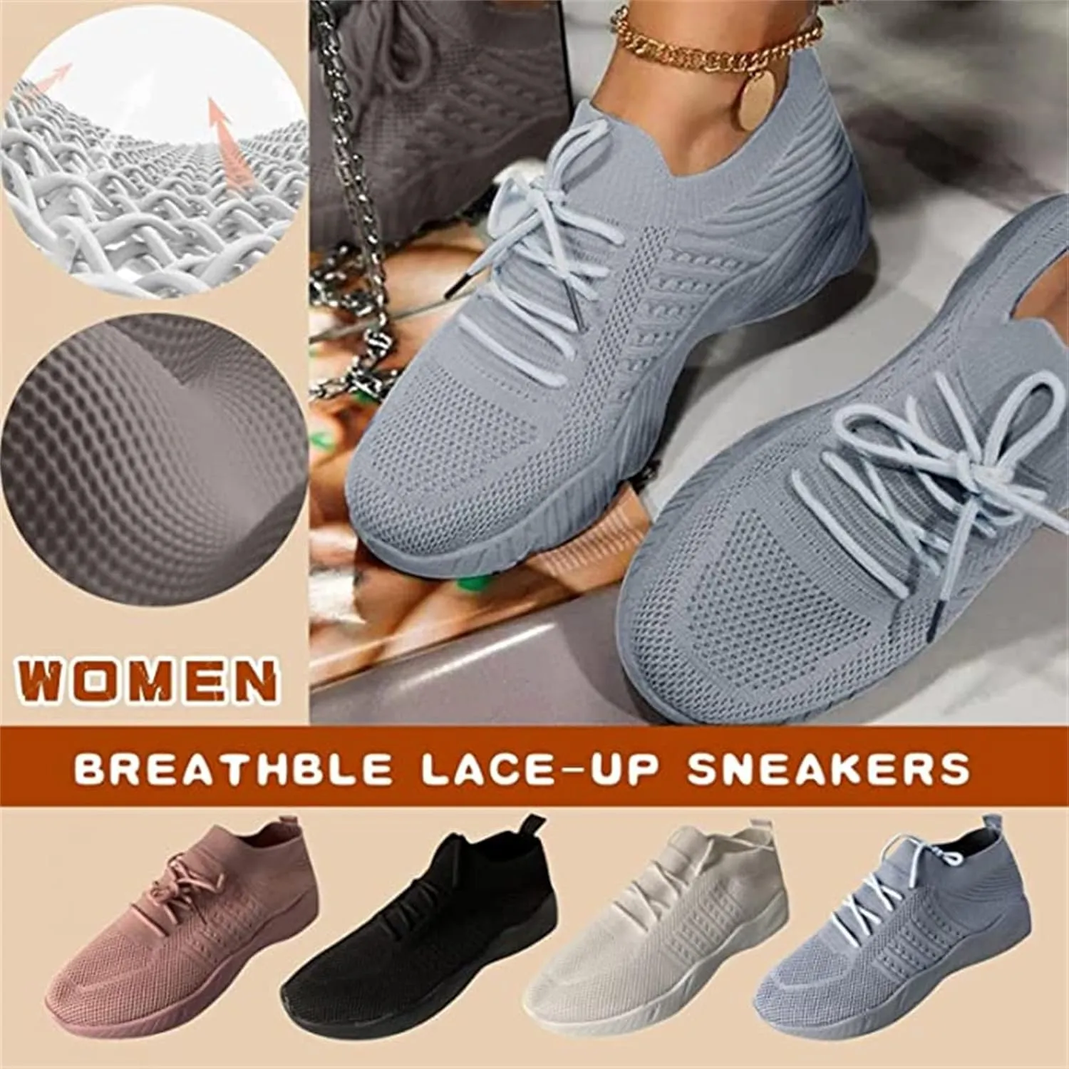 Walking Shoes Women Arch Support Slip On Sneakers Running Shoes Lightweight Tennis Gym Workout Fashion Sneakers 2025