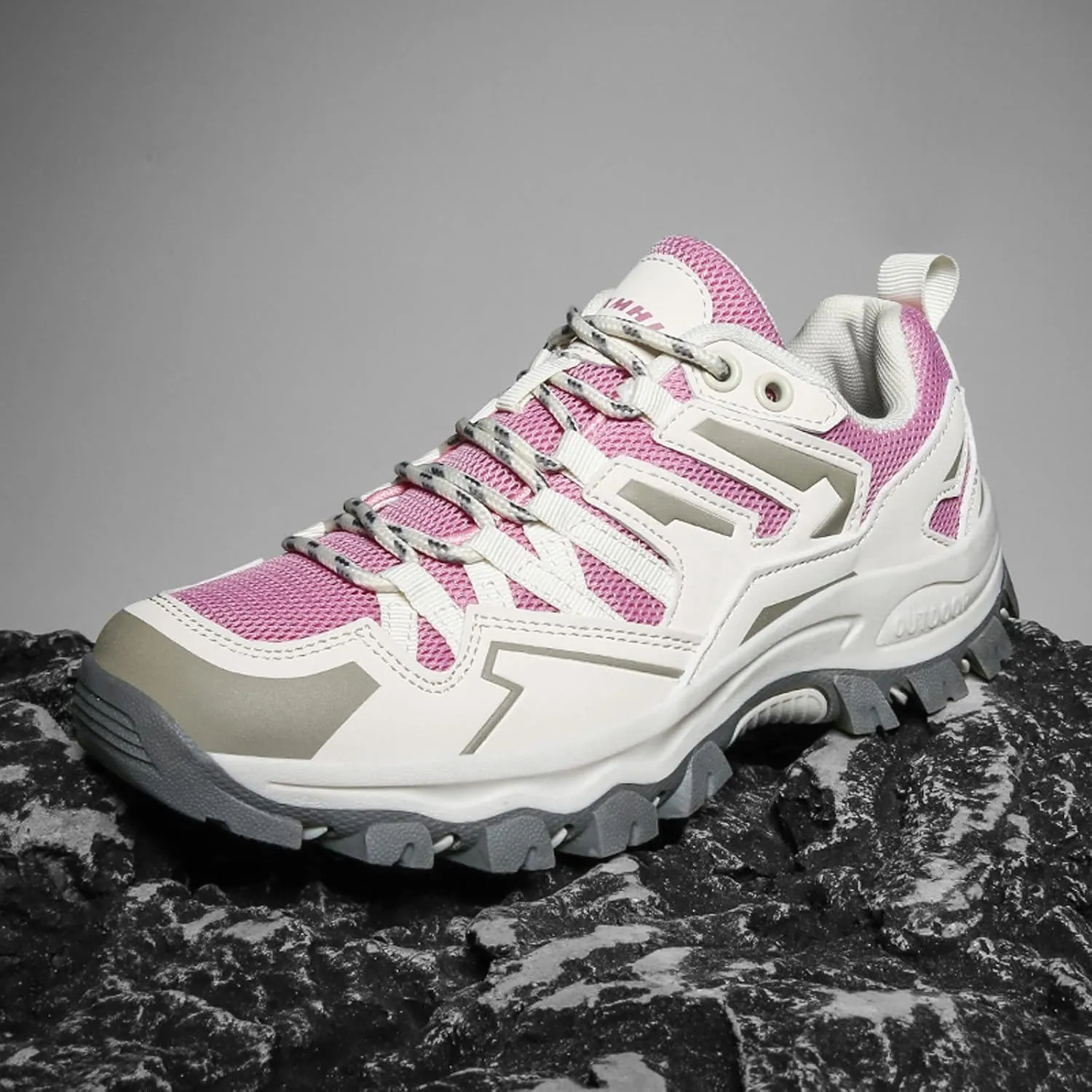 Women Fashion Sneakers Business Casual Shoes Women Sneakers Fashion Summer New Pattern Comfortable Thick Sole Lace Up Non Slip Couple Mountaineering Shoes Espadrilles Workout Gym Outdoor Shoes