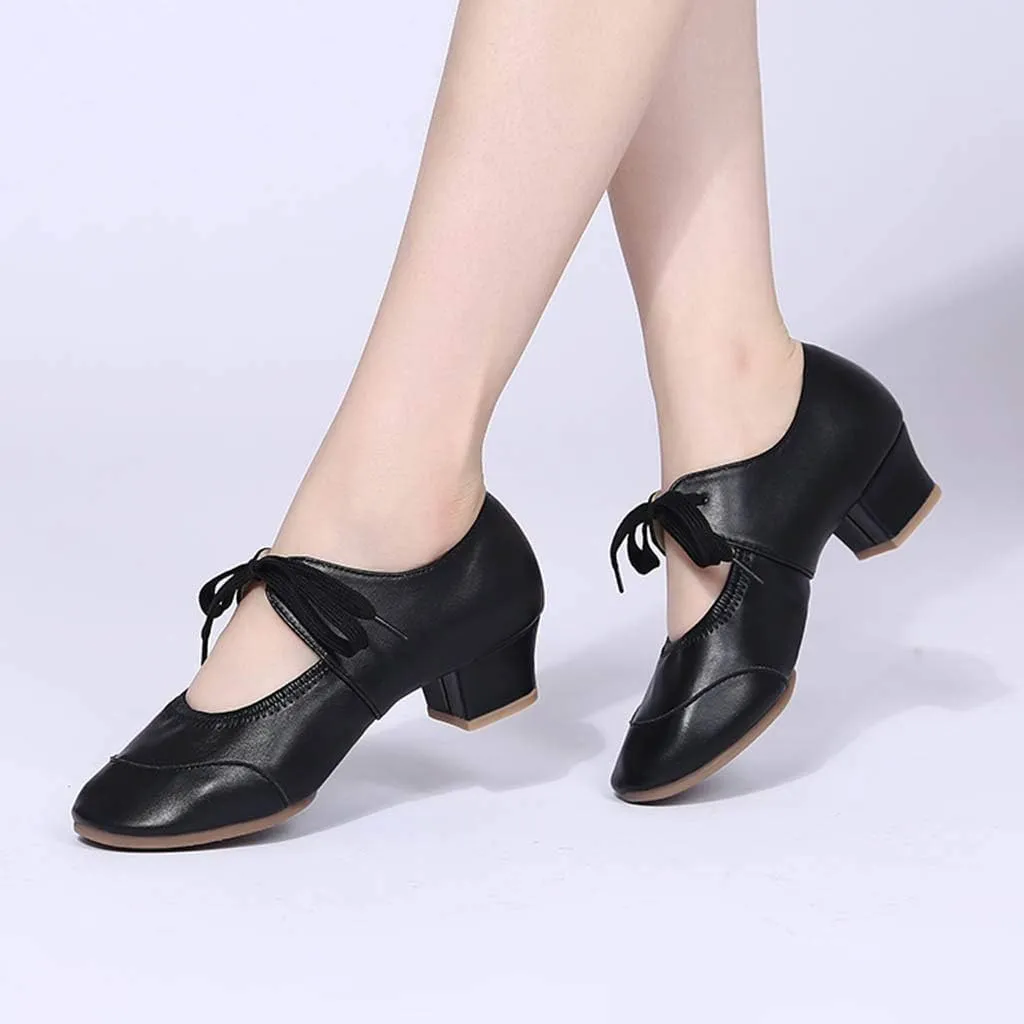 Women Ladies Dancing Prom Ballroom Latin Ballet Dance Singles Shoes Womens Platform Sandals Size 11, 5