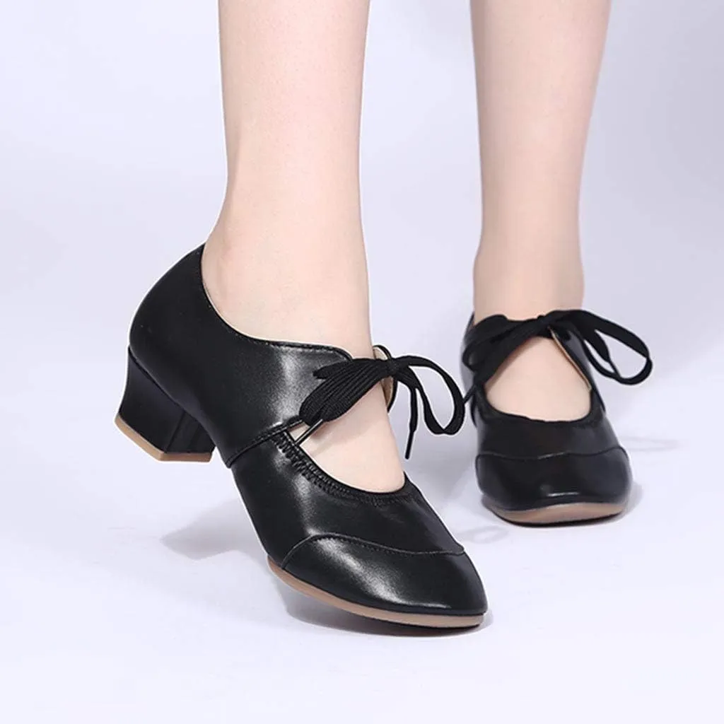 Women Ladies Dancing Prom Ballroom Latin Ballet Dance Singles Shoes Womens Platform Sandals Size 11, 5