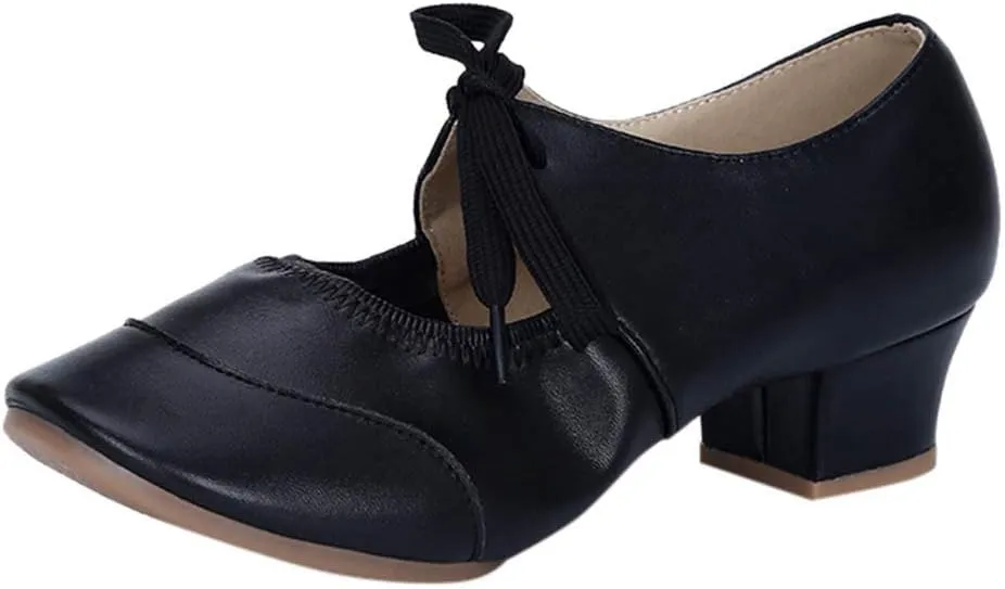 Women Ladies Dancing Prom Ballroom Latin Ballet Dance Singles Shoes Womens Platform Sandals Size 11, 5