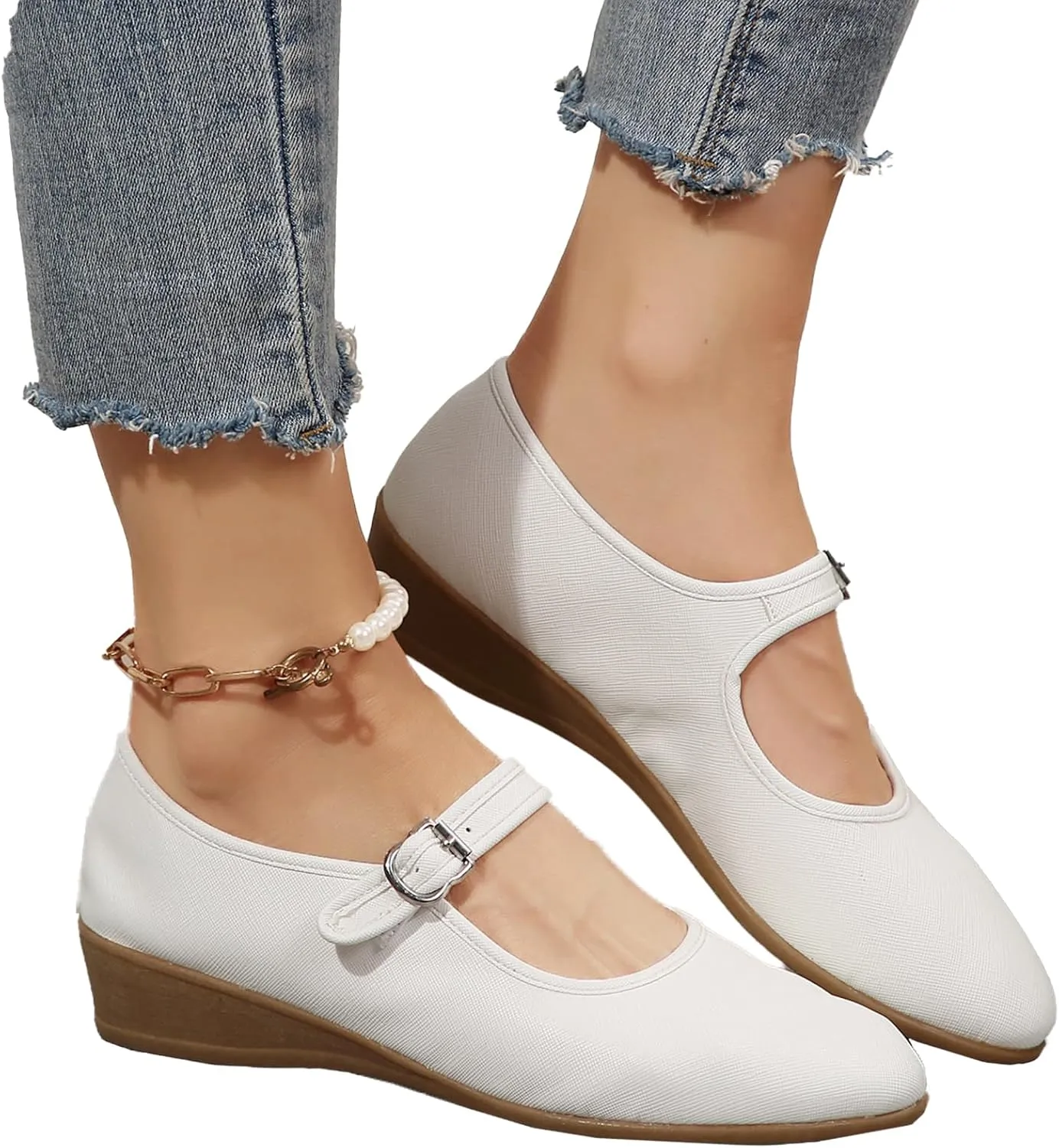 Womens Round Toe Flats Shoes Ballet Flats Classic Comfortable Flats for Women