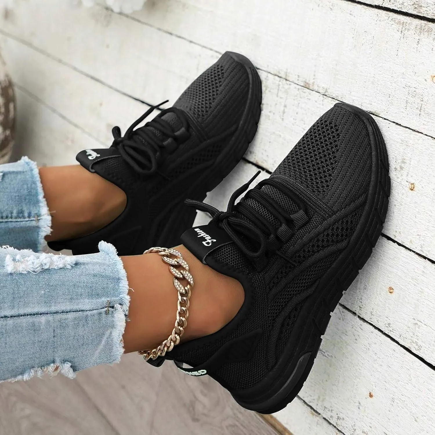 Womens Running Shoes Womens Fashion Walking Shoes Lightweight Breathable Tennis Shoes Non Slip Athletic Workout Sneakers