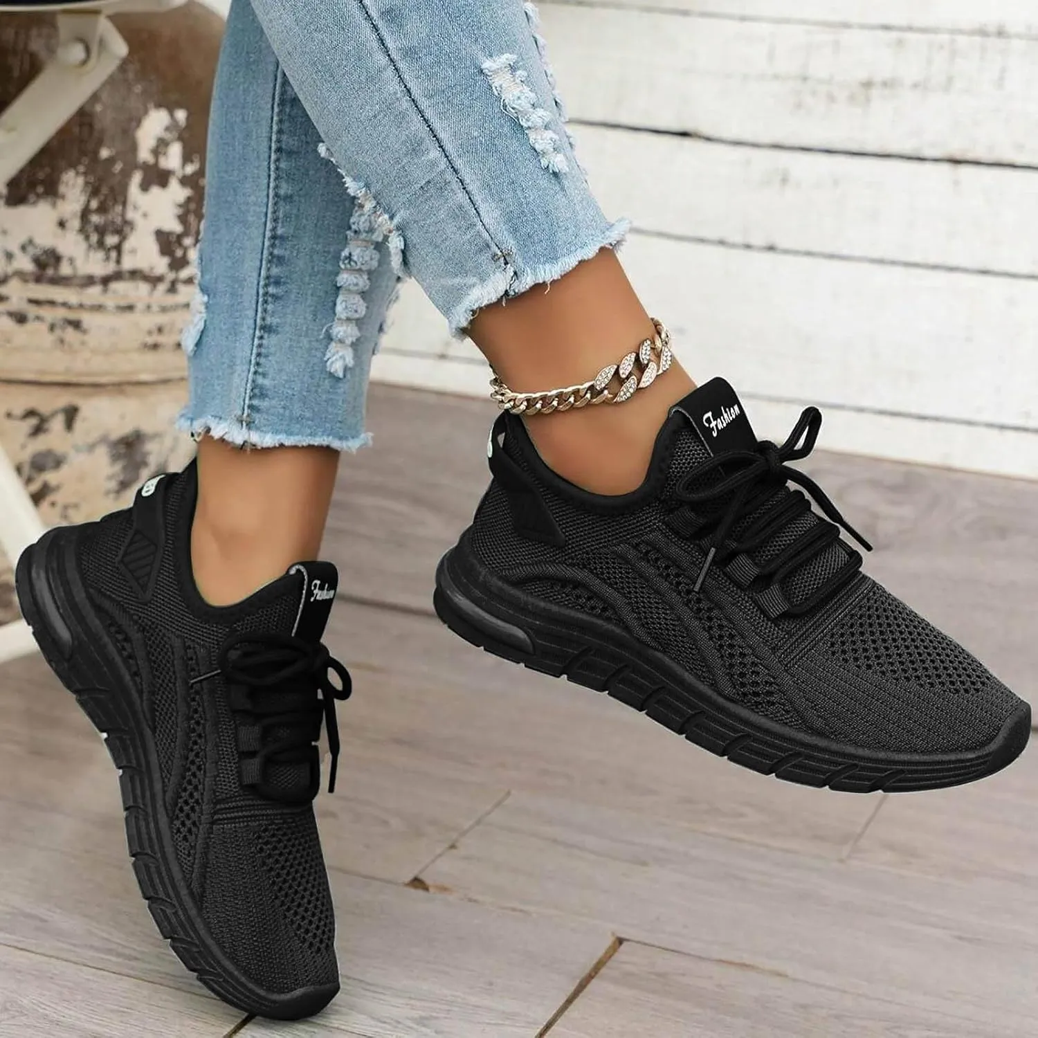 Womens Running Shoes Womens Fashion Walking Shoes Lightweight Breathable Tennis Shoes Non Slip Athletic Workout Sneakers
