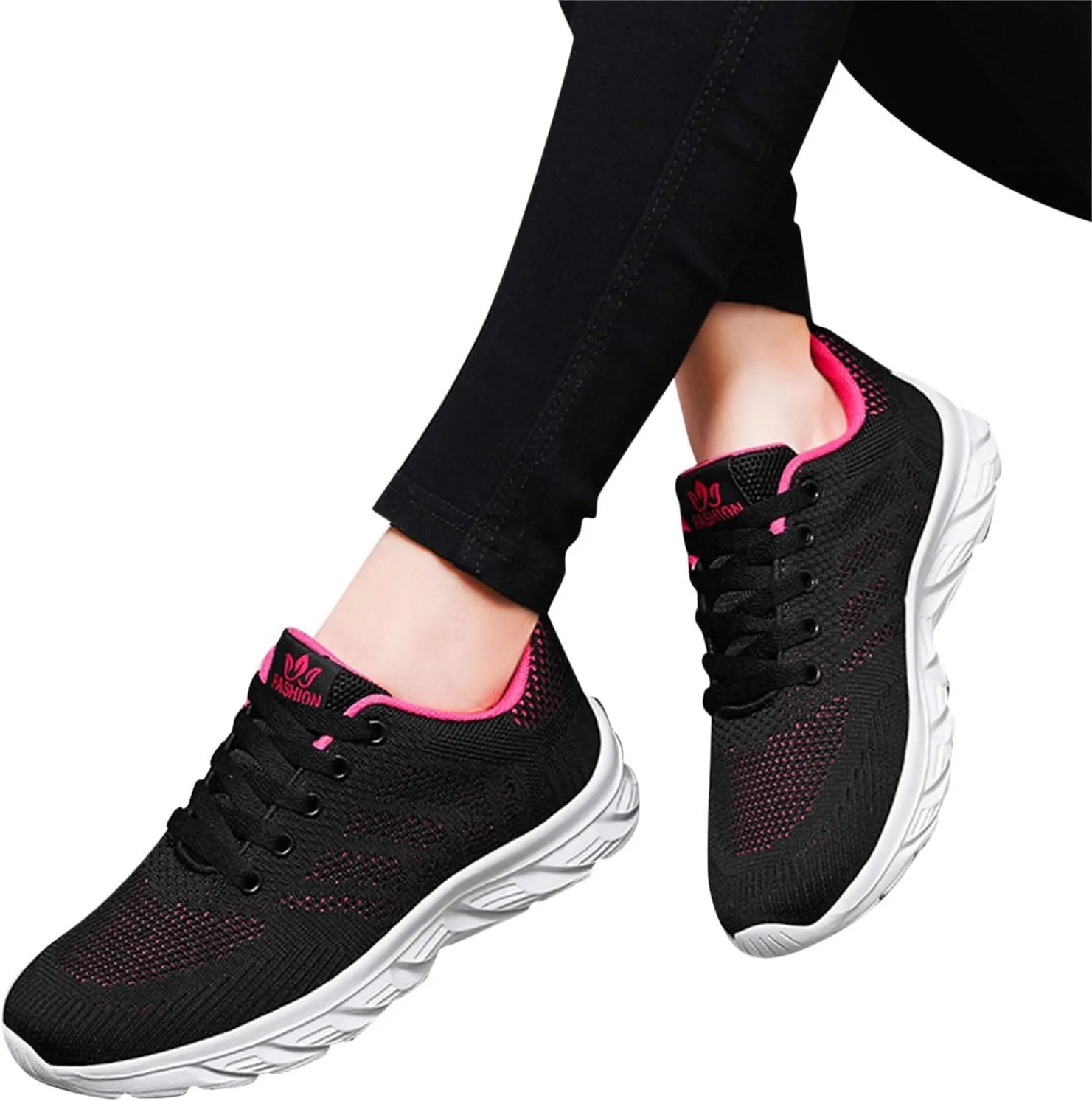 Womens Shoes Running Sneakers Non Slip Tennis Shoes Lightweight Comfortable Sport Walking Gym Workout Athletic Shoe