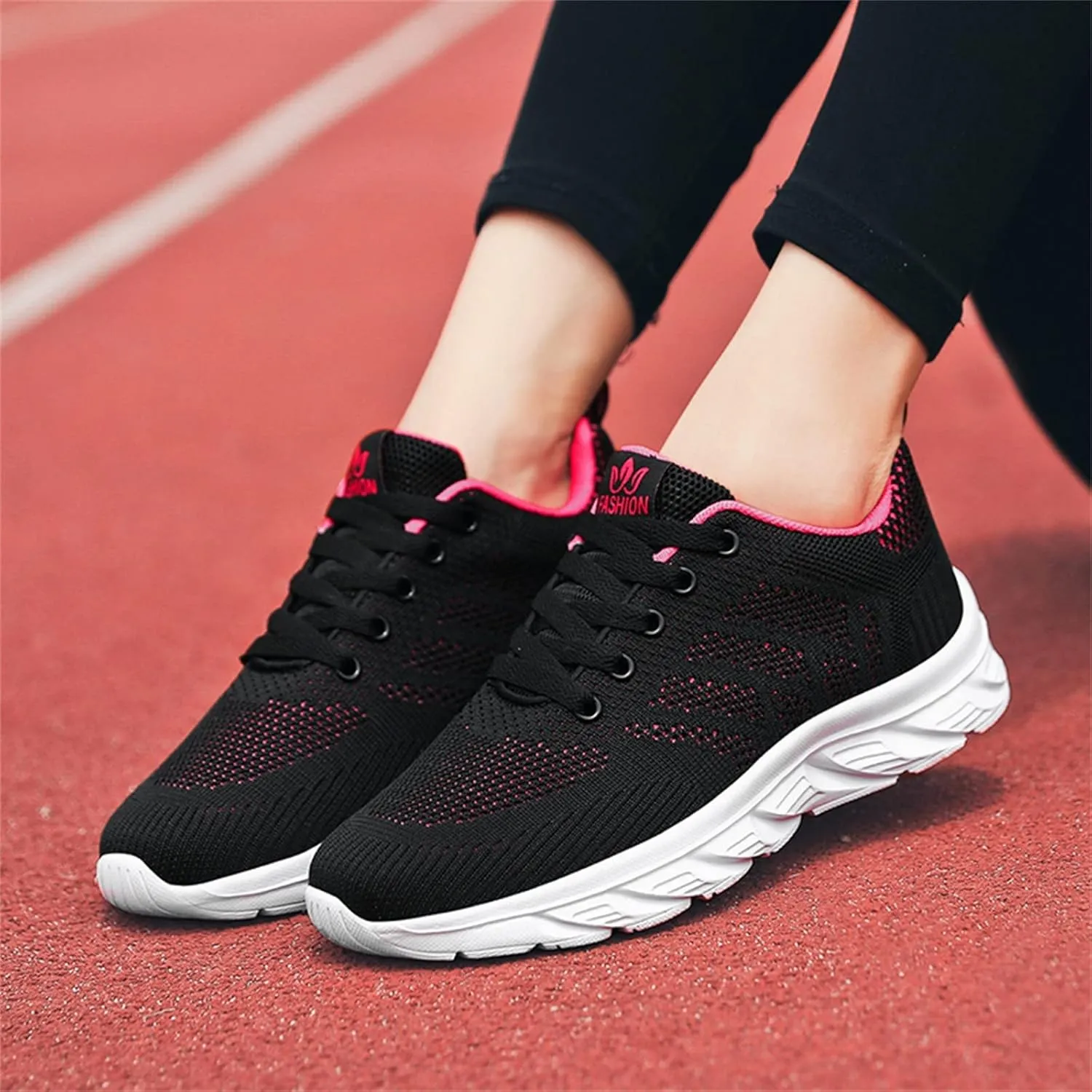 Womens Shoes Running Sneakers Non Slip Tennis Shoes Lightweight Comfortable Sport Walking Gym Workout Athletic Shoe