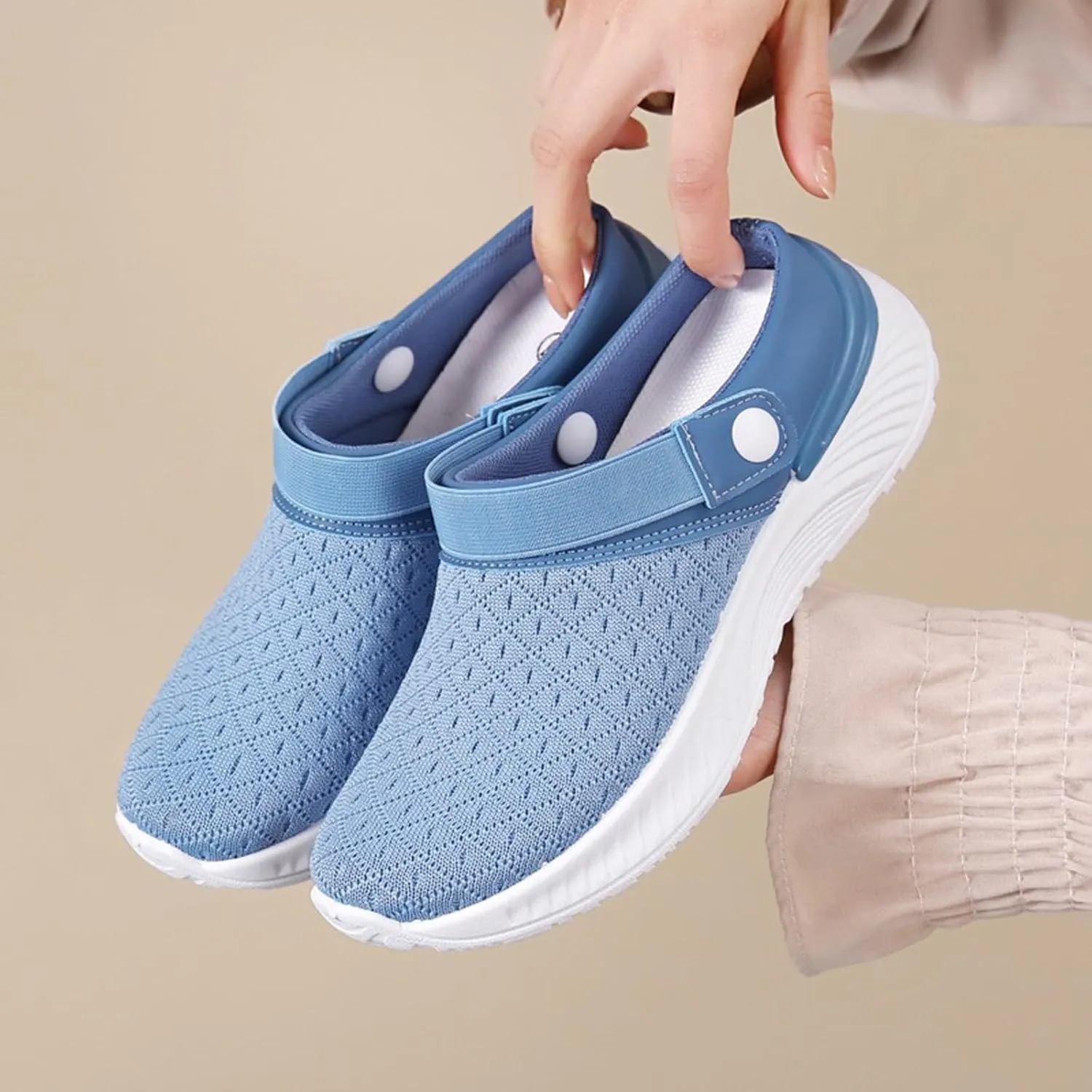 Womens Slip On Shoes Lightweight Walking Shoes Work Non Slip Sneakers Shoes Women's Gym Workout Sneaker