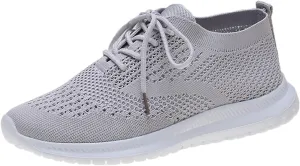 Womens Walking Sneakers Lightweight Mesh Workout Shoes Non Slip Running Shoes Breathable Tennis Shoes Slip On Shoes