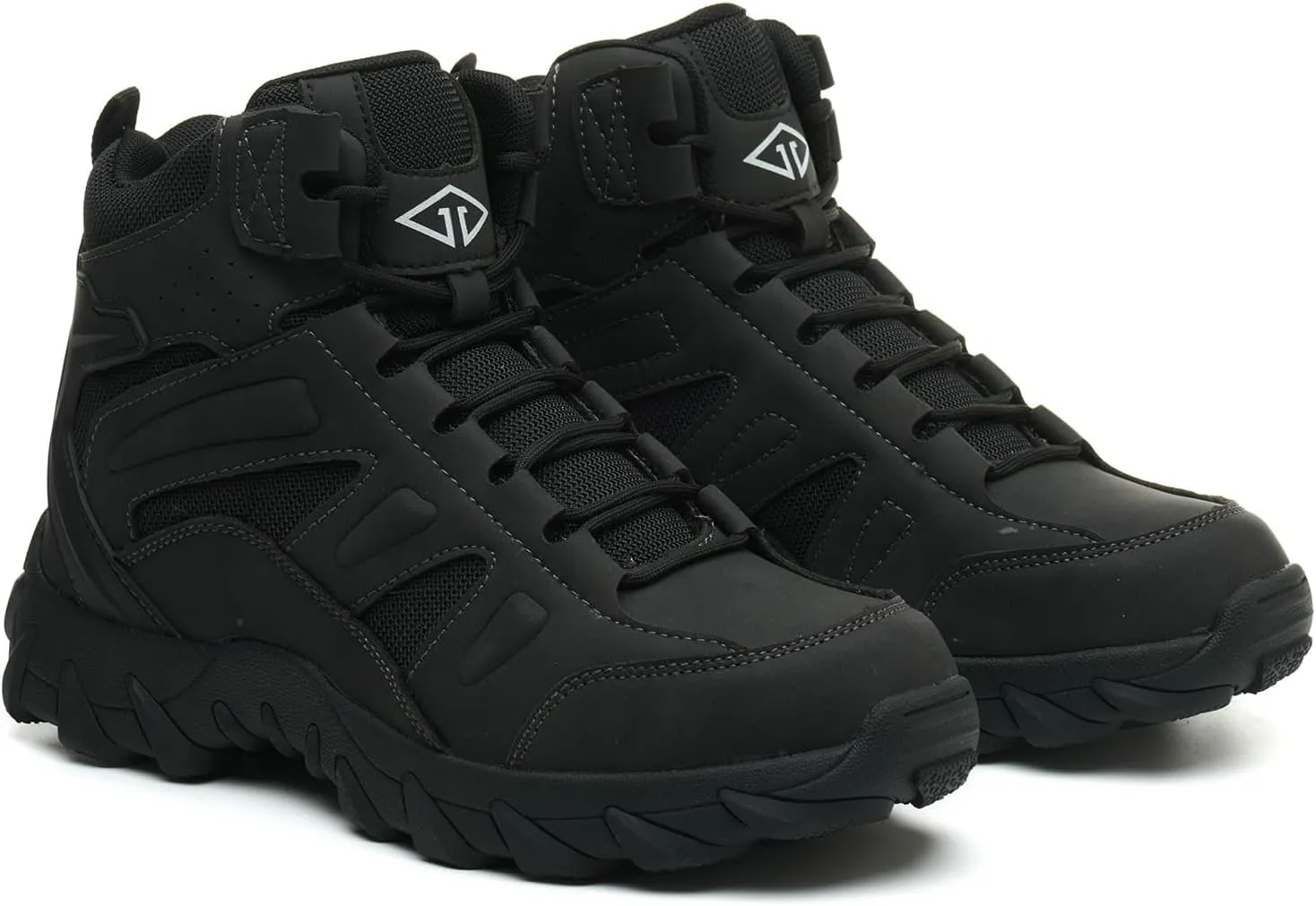 Work Boots for Men Comfortable Steel Toe BootsIndestructible Industrial & Construction Safety Shoes Non Slip Mens Composite Toe Boots