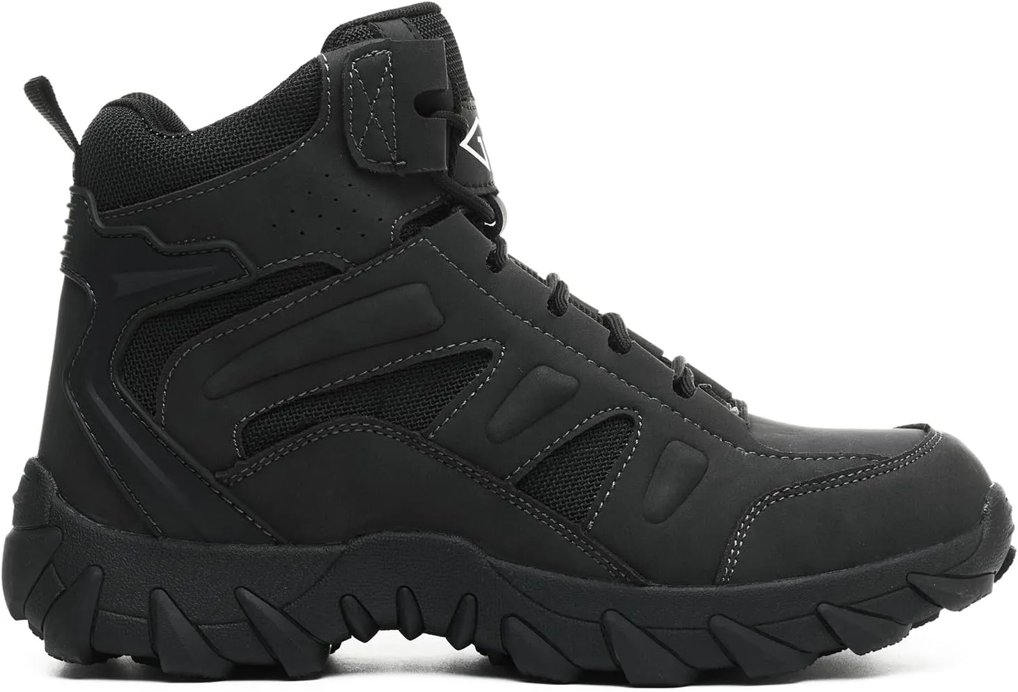 Work Boots for Men Comfortable Steel Toe BootsIndestructible Industrial & Construction Safety Shoes Non Slip Mens Composite Toe Boots