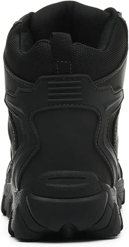 Work Boots for Men Comfortable Steel Toe BootsIndestructible Industrial & Construction Safety Shoes Non Slip Mens Composite Toe Boots