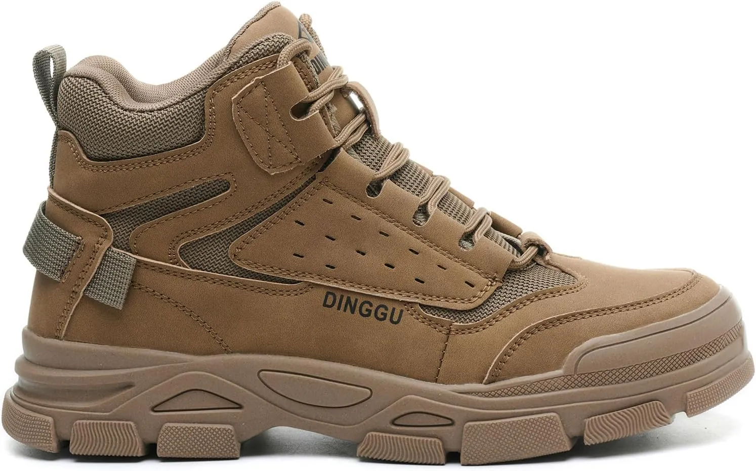 Work Boots for Men Safety Steel Toe BootsComfortable Industrial & Construction Shoes Puncture Proof Non Slip Mens Work Boots