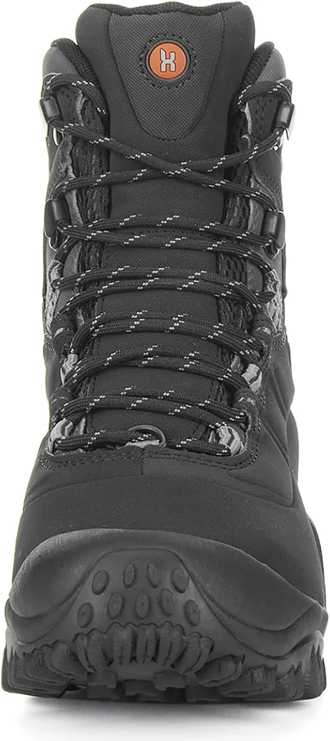XPETI Mens Thermator Mid-Rise Lightweight Hiking Insulated Non-Slip Outdoor Boots