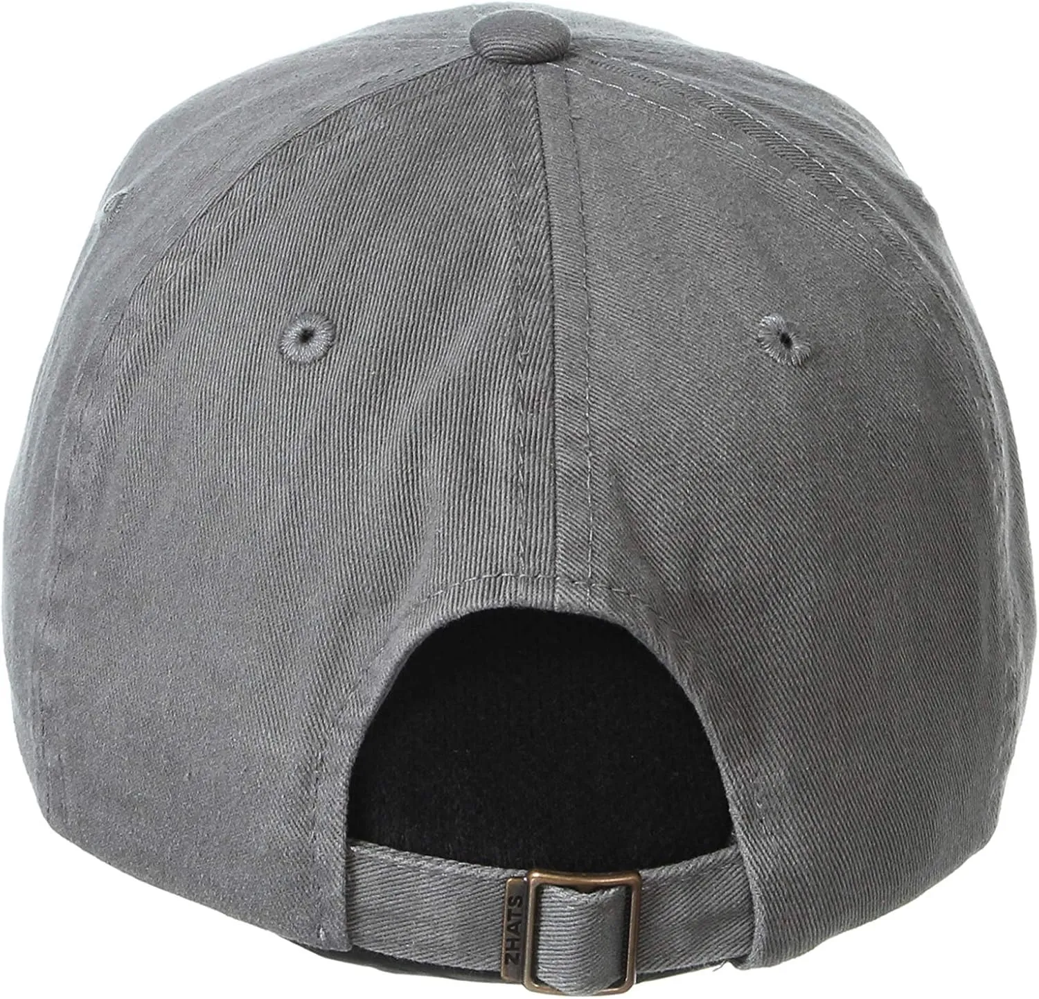 Zephyr Men's Adjustable Scholarship Hat Charcoal