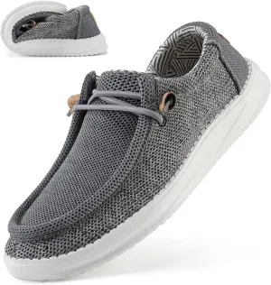 ZYEN Slip On Loafers for Men Arch Support Casual Shoes Comfortable Lightweight Walking Shoes 8802 Size 6-16